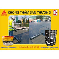 Màng chống thấm khò nóng dày 3mm - SikaBit Pro P30 sand (cuộn 10m)