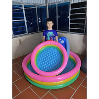 Bể Bơi, Hồ Bơi Phao Cho Bé Hình Tròn 3 Tầng Nhiều Kích Cỡ ( Hàng Chất Lượng Cao )