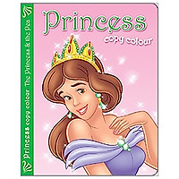 Princess Copy Colour: Princess And The Pea