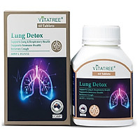 0131677 VITATREE Viên Uống Thải Độc Phổi Lung Detox Hộp 60 viên