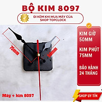 Máy Đồng Hồ Treo Tường Kim Giật MAYTIME M8 – Trục Đồng Dài 16mm – Quartz – Bảo Hành 12 Tháng