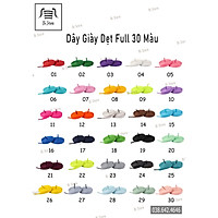 Dây giày dẹt Air Force 1 (AF1), Nike Air Jordan (AJ),... bảng 30 màu