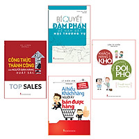 Combo ( 4 cuốn sách): Top Sales Công Thức Thành Công Của Ngườu Bán Hàng Xuất Sắc +Bí Quyế