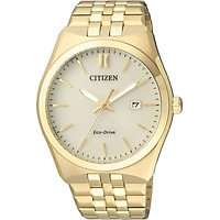 Đồng Hồ Nam Citizen Dây Thép Không Gỉ BM7332-61P - Mặt Vàng