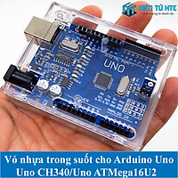 Vỏ hộp bảo vệ cho mạch Arduino Uno R3 nhựa trong suốt
