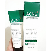 SỮA RỬA MẶT SOME BY MI AHA BHA PHA 30 DAYS MIRACLE ACNE CLEAR FOAM 100ml