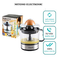 Máy vắt cam, ép cam SOKANY JE-623D 700ml hàng chính hãng