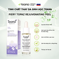 Tinh chất thay da sinh học TEANA FIERY TOPAZ Rejuvenating peel với Blue retinol và axit trái cây