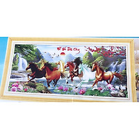 Tranh Đính Đá Mã Đáo Thành Công (Chưa Đính) - YN5433
