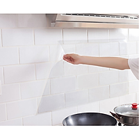 Miếng Giấy Dán Tường Nhà Bếp Cách Nhiệt Chống Dầu Mỡ, Chịu Nhiệt Trong Suốt 45x70cm