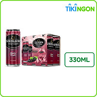 Lốc 6 Lon cao Strongbow vị Dark Fruit Dâu đen (330ml x 6 Lon)