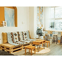 Bàn trà gỗ pallet phong cách vintage