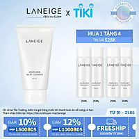 Sữa Rửa Mặt Dưỡng Trắng Laneige White Dew Milky Cleanser 150ml