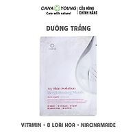 Mặt nạ dưỡng trắng - Cana - My Skin Solution Brightening