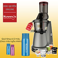 Máy Ép Chậm Kuvings NS-321CBM2 (Màu bạc) - Tặng Kèm Bình giữ nhiệt Tiger MCY-A035( giao màu ngẫu nhiên) - Hàng Chính Hãng