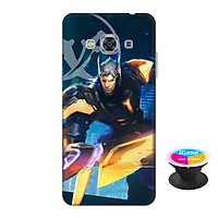 Ốp lưng nhựa dẻo dành cho Samsung J3 Pro in hình Nakroth Siêu Việt Bậc V - Tặng Popsocket in logo iCase - Hàng Chính Hãng