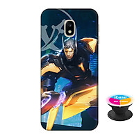 Ốp lưng nhựa dẻo dành cho Samsung J3 Pro 2017 in hình Nakroth Siêu Việt Bậc V - Tặng Popsocket in logo iCase - Hàng Chính Hãng