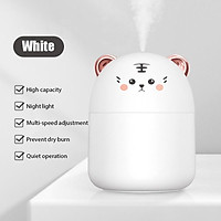 Máy tạo ẩm không khí 250ml USB Máy khuếch tán hương thơm tinh dầu siêu âm Phim hoạt hình lãng mạn Máy tạo ẩm tạo sương dễ thương Máy lọc cho gia đình