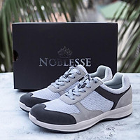 Giày thể thao nam thời trang sneaker da lộn cao cấp , siêu nhẹ mẫu mới nhất 2020 - Nob004-