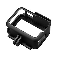 Plastic Action Camera Cage Protective Housing Case with Base Adapter Lens Cover Replacement for GoPro Hero 9 10