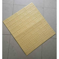Xốp dán tường giả gạch 3D - Khổ 70x77cm
