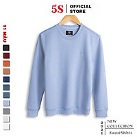 Áo Nỉ Nam 5S Cổ Tròn (11 màu), Chất Cotton Cao Cấp, Vải Trơn, Phom Ôm Trẻ Trung, Màu Sắc Cơ Bản Dễ Phối Đồ (ANI21013)