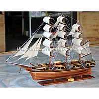 Thuyền buồm gỗ Cutty Sark trang trí dài 97 cm