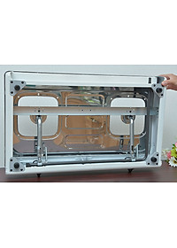 Bếp Gas Dương Rinnai RV-370(SM)N - Bạc Inox - Hàng Chính Hãng