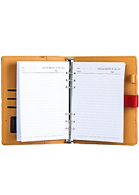 Bóp Sổ 6 Còng Lớn 2 Da (200 Trang)