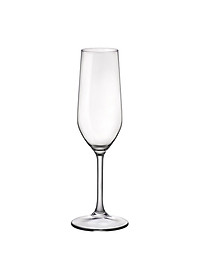 Bộ 6 Ly Rượu Thủy Tinh Champagne Riserva Bormioli Rocco 126281BN9021990 (210ml / Ly)