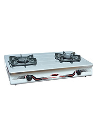 Bếp Gas Dương Rinnai RV-370(SM)N - Bạc Inox - Hàng Chính Hãng