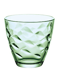 Bộ 6 Ly Thủy Tinh Flora Bormioli Rocco 384420V42021990 (260ml / Ly) - Xanh Lá