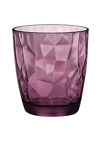 Bộ 6 Ly Thủy Tinh Diamond Bormioli Rocco 350230M02321990 (300ml / Ly) - Tím