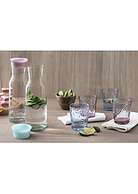 Bộ 6 Ly Thủy Tinh Naos Bormioli Rocco 530335B45321990 (295ml / Ly) - Xanh