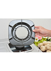 Bếp Gas Dương Rinnai RV-370(SM)N - Bạc Inox - Hàng Chính Hãng