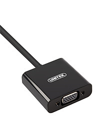 Cáp Chuyển HDMI Ra VGA Unitek Y6333 (0.2m) - Hàng Chính Hãng