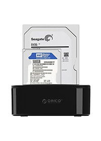 Khay Đựng Ổ Cứng Docking ORICO USB3.0/3.5/2.5 - 6218US3 - Hàng Chính Hãng