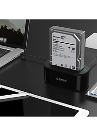 Khay Đựng Ổ Cứng Docking ORICO USB3.0/3.5/2.5 - 6218US3 - Hàng Chính Hãng