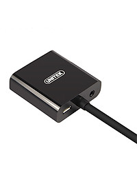 Cáp Chuyển HDMI Ra VGA Unitek Y6333 (0.2m) - Hàng Chính Hãng