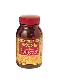 Thực Phẩm Chức Năng Tinh Chất Nghệ Mùa Xuân Và Nấm Agaricus Hộp 1300 Viên