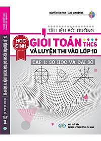 Download sách Tài Liệu Bồi Dưỡng Học Sinh Giỏi Toán THCS Và Luyện Thi Vào Lớp 10 Tập 1: Số Học Và Đại Số