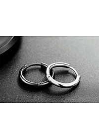 Bông Tai Khuyên Tròn Winwinshop88 BT233 (12mm) – Bạc