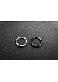 Bông Tai Khuyên Tròn Winwinshop88 BT233 (12mm) – Bạc