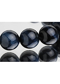Vòng Tay Đá Mắt Hổ Xanh Đen 8mm