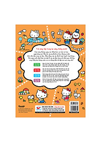 Hello Kitty - Sách Tô Màu - Rèn Luyện Khả Năng Nhận Biết - Cuộc Sống Vui Vẻ Của Kitty
