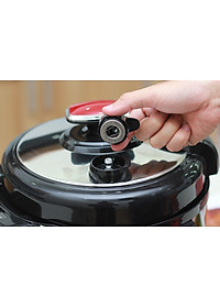Nồi Áp Suất Đa Năng Sunhouse DNDSHD1552 - 5L (Đỏ Đen) - Hàng chính hãng