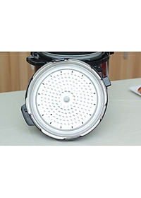 Nồi Áp Suất Đa Năng Sunhouse DNDSHD1552 - 5L (Đỏ Đen) - Hàng chính hãng