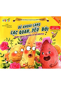 Download sách Chuyện Các Bé Rau Củ Quả Ở Khu Rừng Phép Thuật - Bé Khoai Lang Lạc Quan, Yêu Đời (Song Ngữ Việt - Anh)