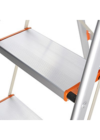 Thang Ghế Nikawa NKA-04 - 4 Bậc - 97cm - Màu Bạc