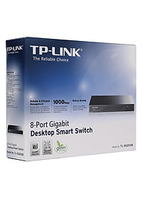 Tp-Link Tl-Sg2008 - Smart Switch Để Bàn 8 Cổng Pure-Gigabit - Hàng Chính Hãng - Link Mua